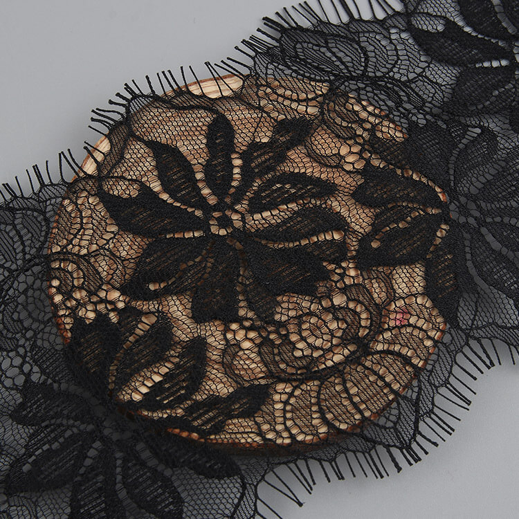 Lace Trim Eyelash Bridal Lace Fabric for Bridal Wholesale Supplier 4